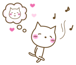 Cats in love sticker #7378919