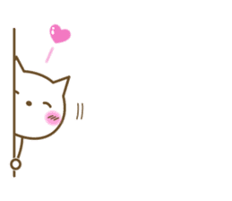 Cats in love sticker #7378920