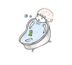 Miss She and the T-rex sticker #7378973