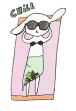 Miss She and the T-rex sticker #7378975