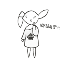 Miss She and the T-rex sticker #7378981