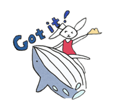 Miss She and the T-rex sticker #7378984