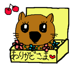 Yamagata Wombat sticker #7379379