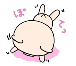 Cute fairy pig sticker #7380402