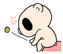 Cute fairy pig sticker #7380409