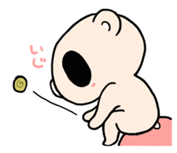 Cute fairy pig sticker #7380409