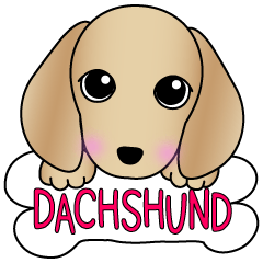 The Dachshund stickers