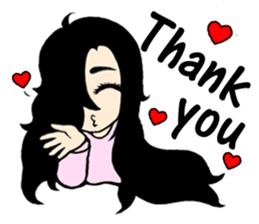 Bala girl sticker #7380659