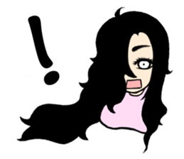 Bala girl sticker #7380665