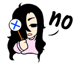 Bala girl sticker #7380669