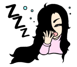 Bala girl sticker #7380679