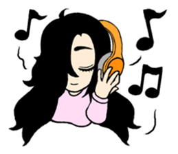 Bala girl sticker #7380686