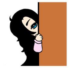 Bala girl sticker #7380691