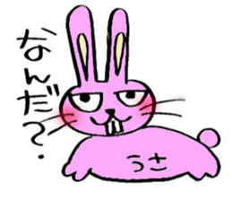 kimokawa rabbit sticker #7380972