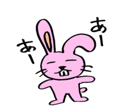 kimokawa rabbit sticker #7381002