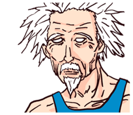 strange faces in the world sticker #7381018