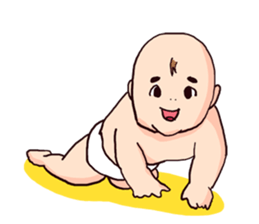 strange faces in the world sticker #7381019