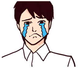 strange faces in the world sticker #7381021