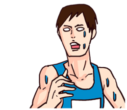 strange faces in the world sticker #7381027