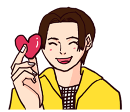 strange faces in the world sticker #7381028