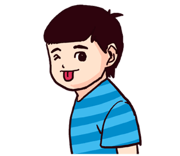 strange faces in the world sticker #7381030