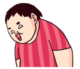 strange faces in the world sticker #7381037