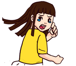 strange faces in the world sticker #7381039