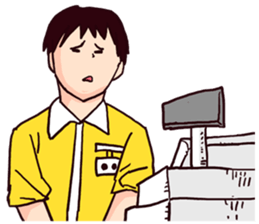 strange faces in the world sticker #7381046