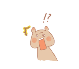 yuruyuru animal sticker sticker #7381153