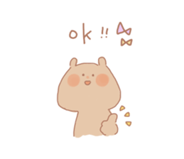 yuruyuru animal sticker sticker #7381156