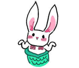 Merry Merbunny I sticker #7381177