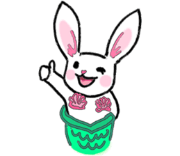 Merry Merbunny I sticker #7381180
