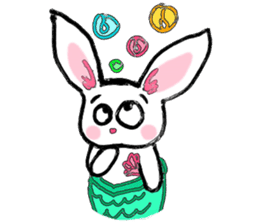 Merry Merbunny I sticker #7381183