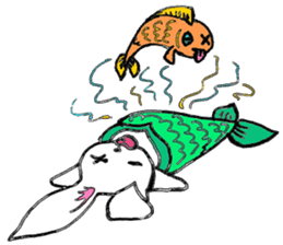 Merry Merbunny I sticker #7381186