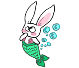 Merry Merbunny I sticker #7381191