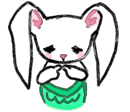 Merry Merbunny I sticker #7381201