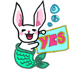 Merry Merbunny I sticker #7381208
