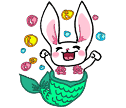 Merry Merbunny I sticker #7381209