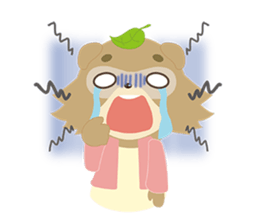 Speak the Tokushima dialect Raccoon sticker #7381561