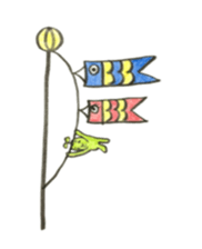 Mameman Events and greeting sticker #7381736