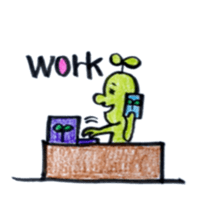 Mameman Events and greeting sticker #7381761