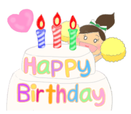 Cheerleader Sticker Green Uniform sticker #7381807