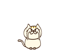I want to say Meowing(cat) sticker #7382048