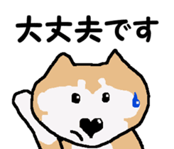 Shiba inu MOMO chan the third as well! 3 sticker #7383083