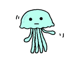jellyfish now sticker #7383573