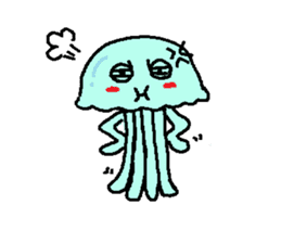 jellyfish now sticker #7383574