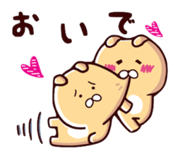 Bear to kiss sticker #7384055