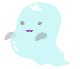 Japanese obake sticker #7384092