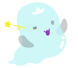 Japanese obake sticker #7384097