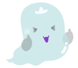 Japanese obake sticker #7384098